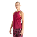 Berry Pink-Neon Pink - Side - Dare 2B Womens-Ladies Gravitate Vest Top