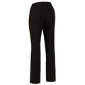 Black - Side - Regatta Great Outdoors Womens-Ladies Geo Softshell II Regular Leg Trousers