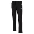 Black - Lifestyle - Regatta Great Outdoors Womens-Ladies Geo Softshell II Regular Leg Trousers