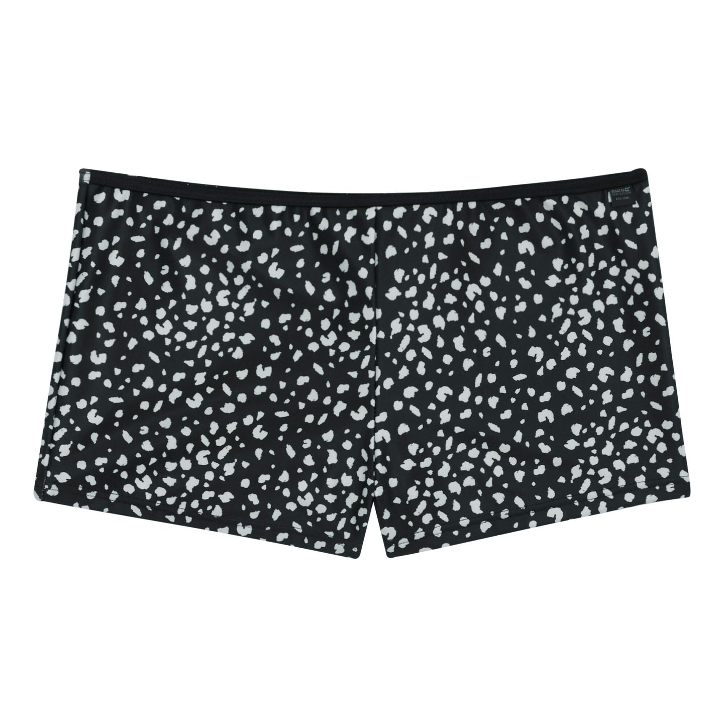Black-White - Front - Regatta Womens-Ladies Aceana Polka Dot Bikini Bottoms