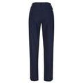 Navy - Back - Regatta Great Outdoors Womens-Ladies Geo Softshell II Short Leg Trousers