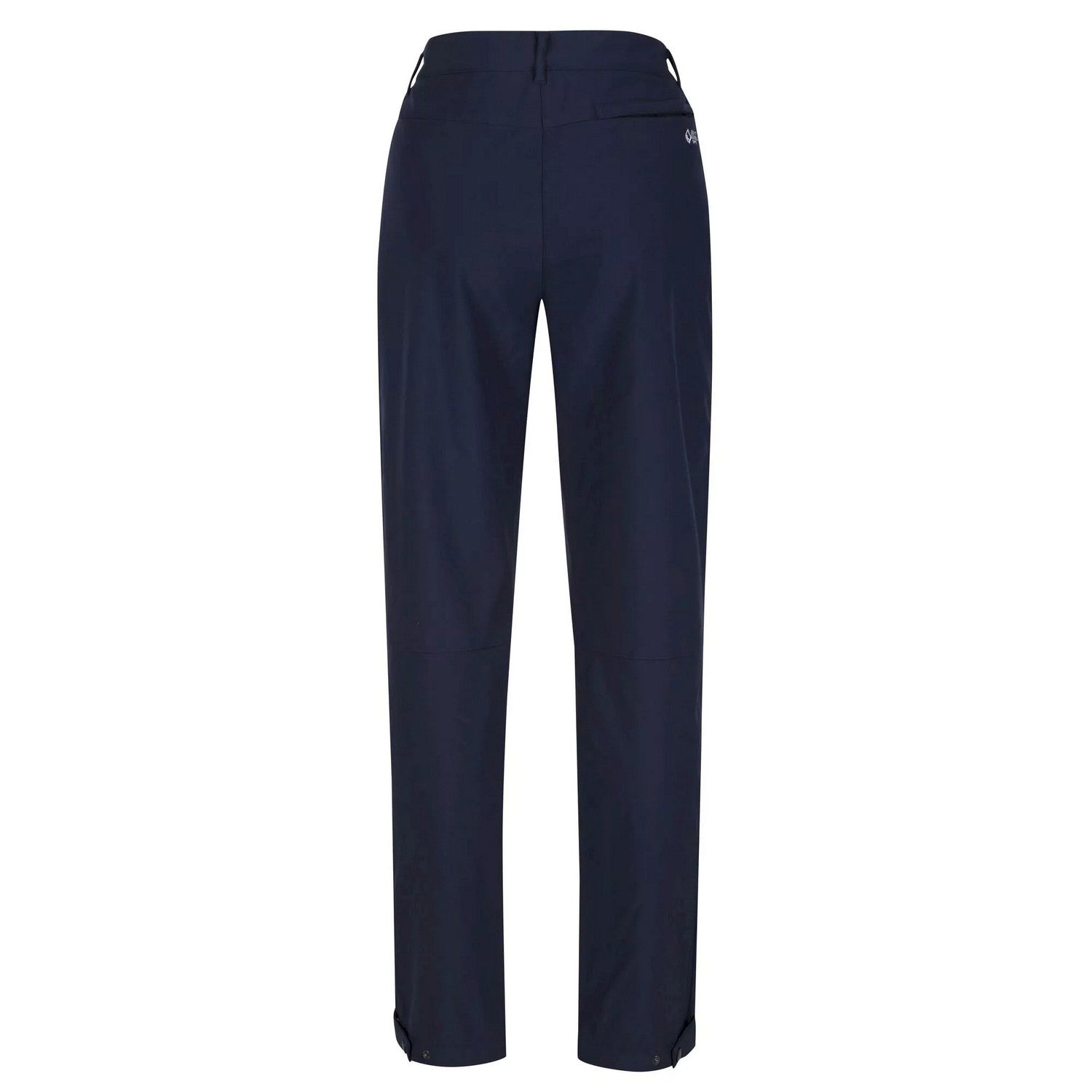Navy - Back - Regatta Great Outdoors Womens-Ladies Geo Softshell II Short Leg Trousers