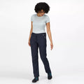 Navy - Lifestyle - Regatta Great Outdoors Womens-Ladies Geo Softshell II Short Leg Trousers