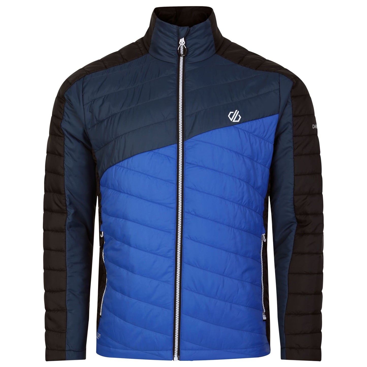 Olympian Blue-Moonlight Denim - Front - Dare 2B Mens Descending Padded Jacket