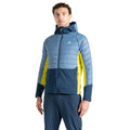 Coronet Blue-Moonlight Denim - Lifestyle - Dare 2B Mens Descending Hybrid Jacket