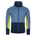 Coronet Blue-Moonlight Denim - Front - Dare 2B Mens Descending Hybrid Jacket