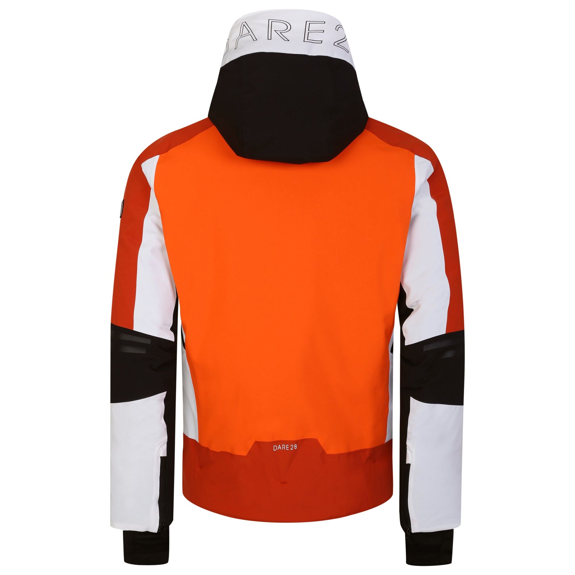 Puffins Orange-Black - Back - Dare 2B Mens Speed Ski Jacket