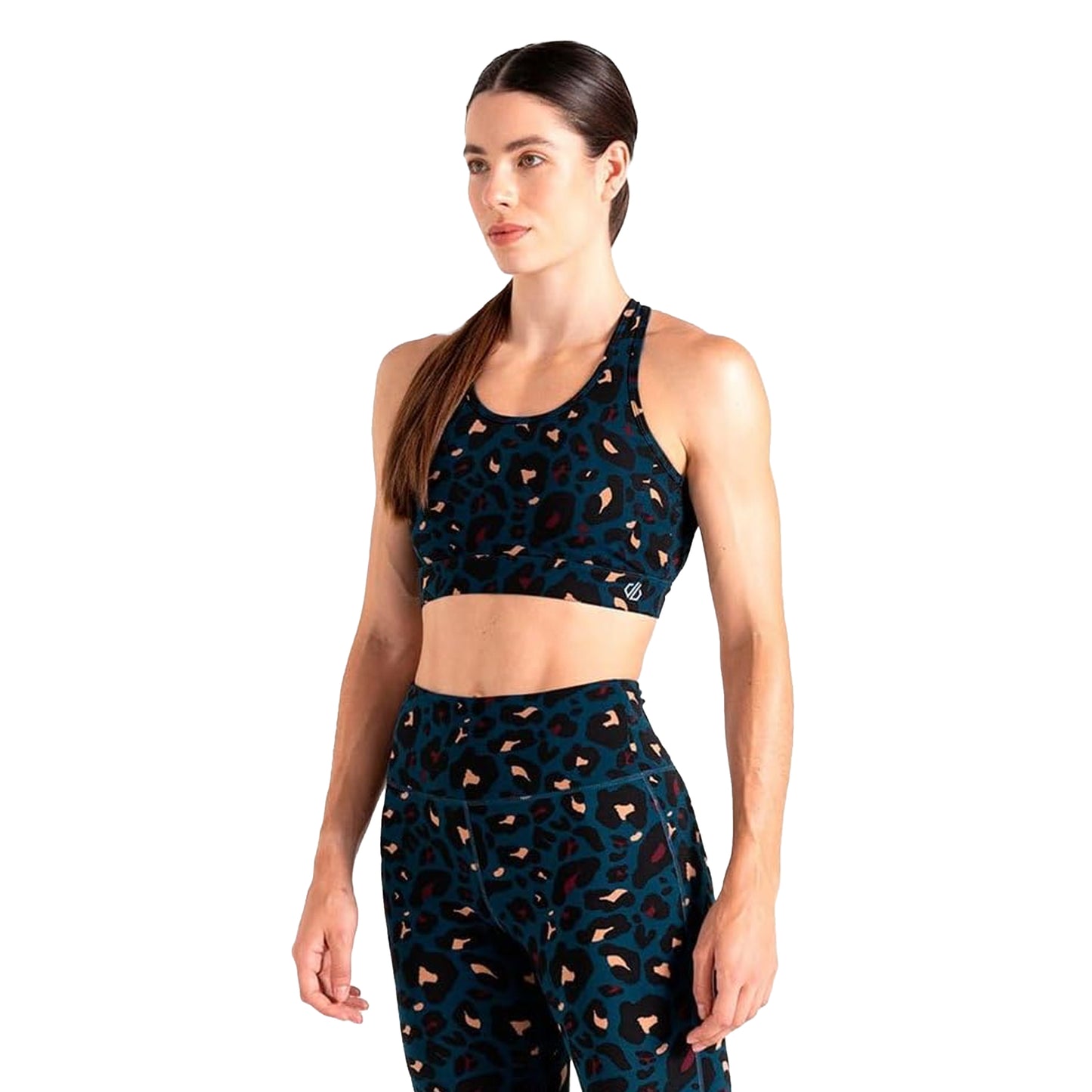 Moonlight Denim - Lifestyle - Dare 2B Womens-Ladies Swift II Animal Print Sports Bra