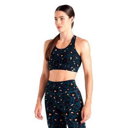 Moonlight Denim - Lifestyle - Dare 2B Womens-Ladies Swift II Animal Print Sports Bra