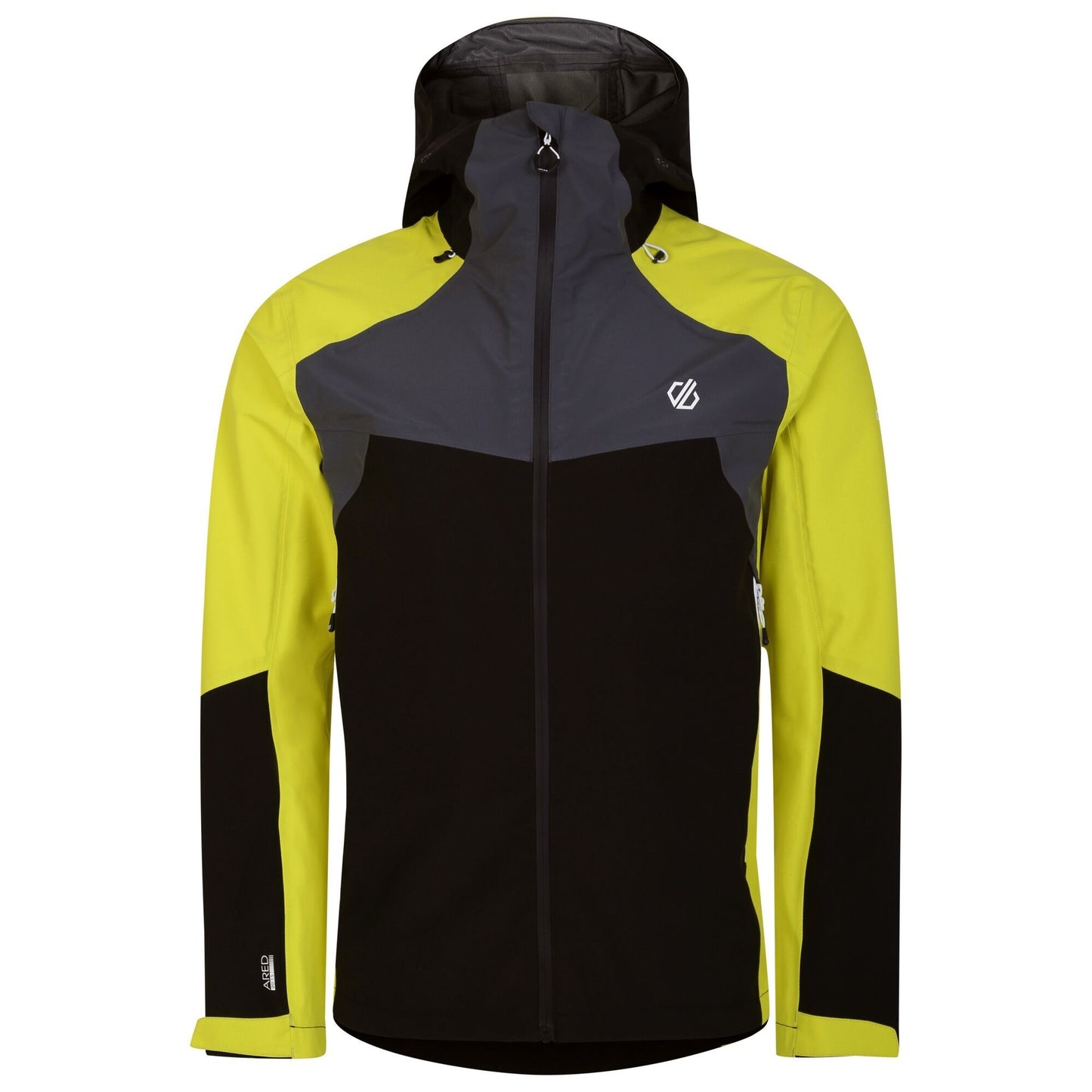 Neon Spring-Black - Front - Dare 2B Mens Roving Ski Jacket