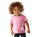 Sweet Pink - Lifestyle - Regatta Childrens-Kids Animal Luna The Unicorn T-Shirt