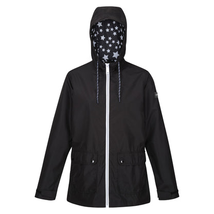 Black - Front - Regatta Womens-Ladies Bayletta Waterproof Jacket