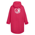 Pink Potion-Pink Shell - Back - Regatta Childrens-Kids Changing Robe