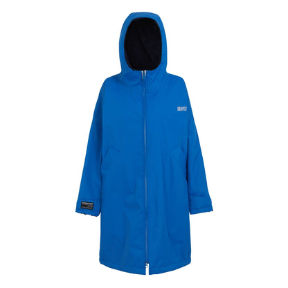 Oxford Blue-Navy - Front - Regatta Childrens-Kids Changing Robe