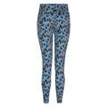 Niagara Blue - Back - Dare 2B Womens-Ladies Influential Recycled Leopard Print Leggings