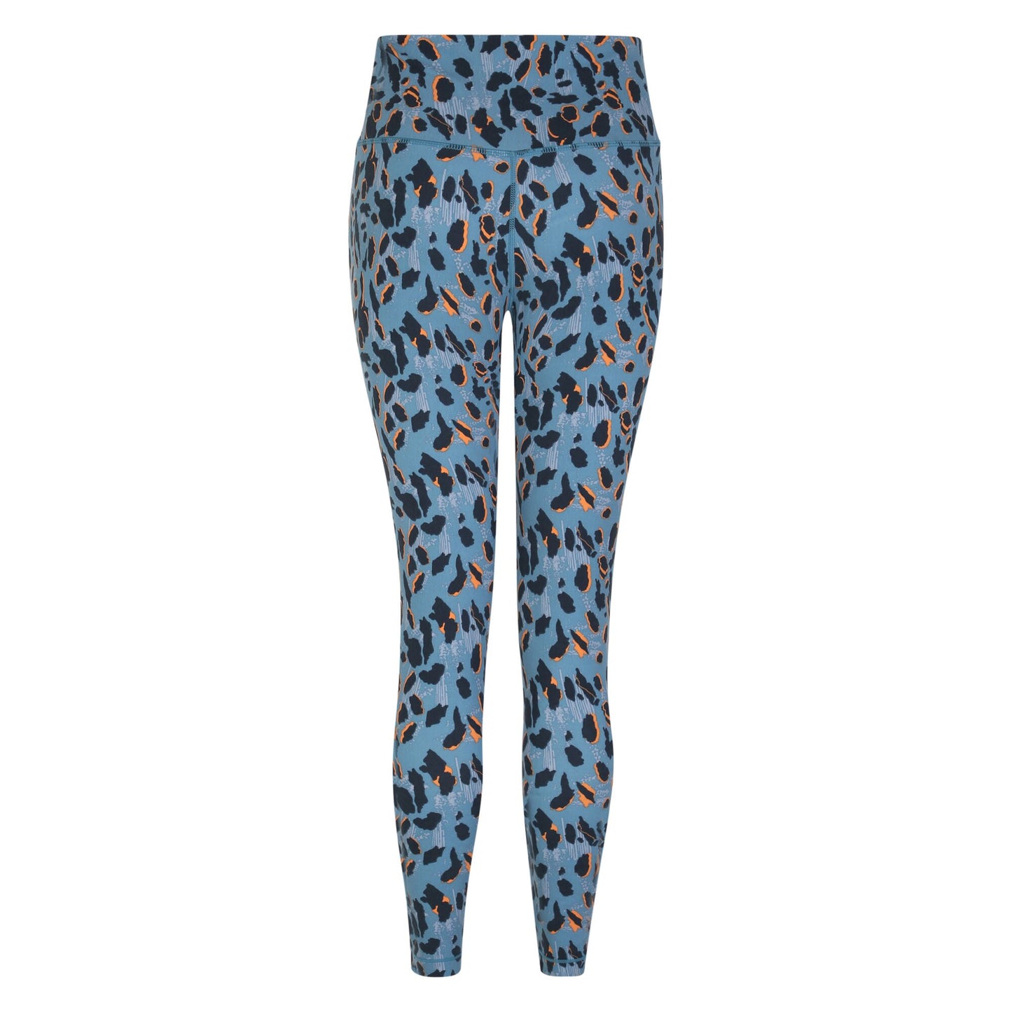 Niagara Blue - Back - Dare 2B Womens-Ladies Influential Recycled Leopard Print Leggings
