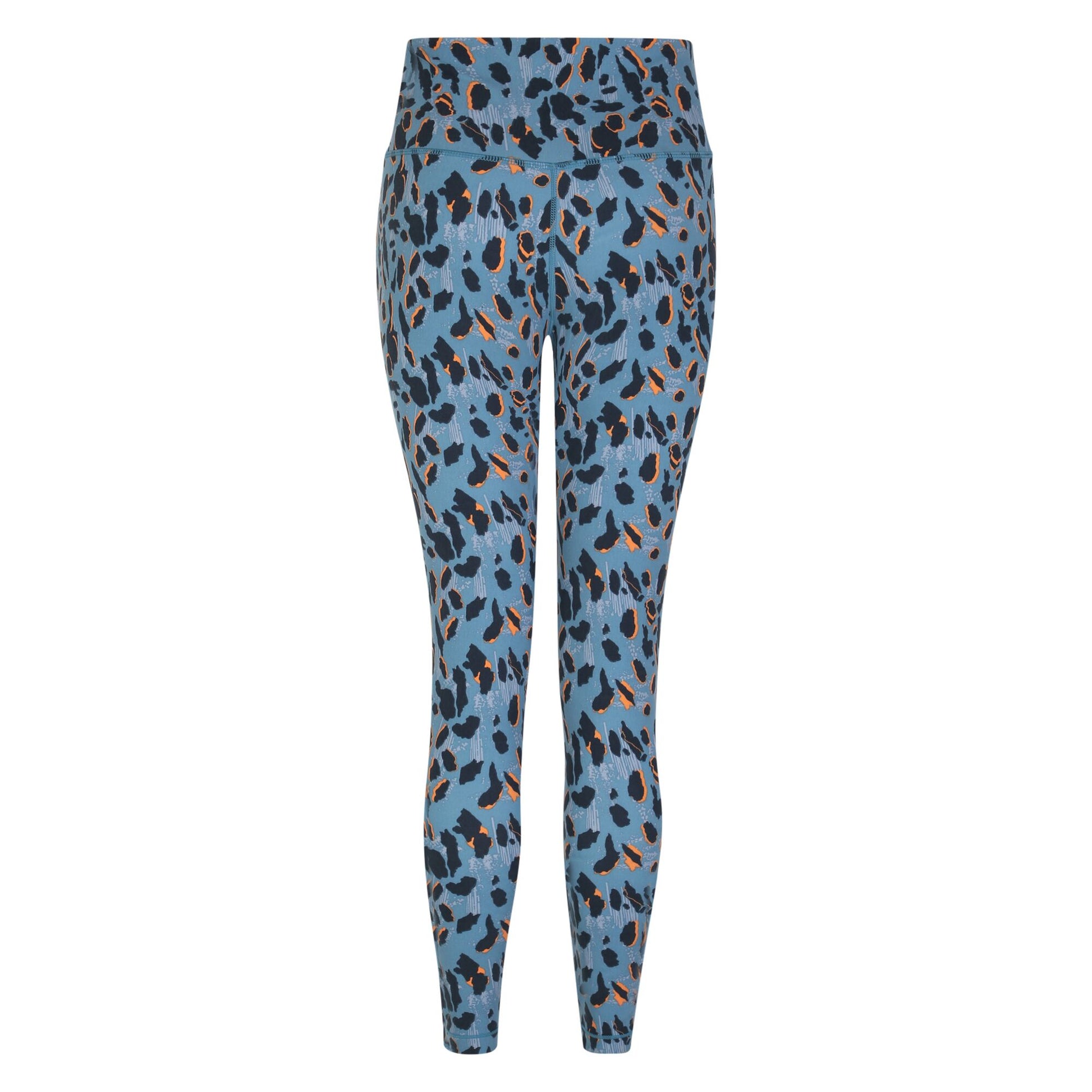Niagara Blue - Back - Dare 2B Womens-Ladies Influential Recycled Leopard Print Leggings