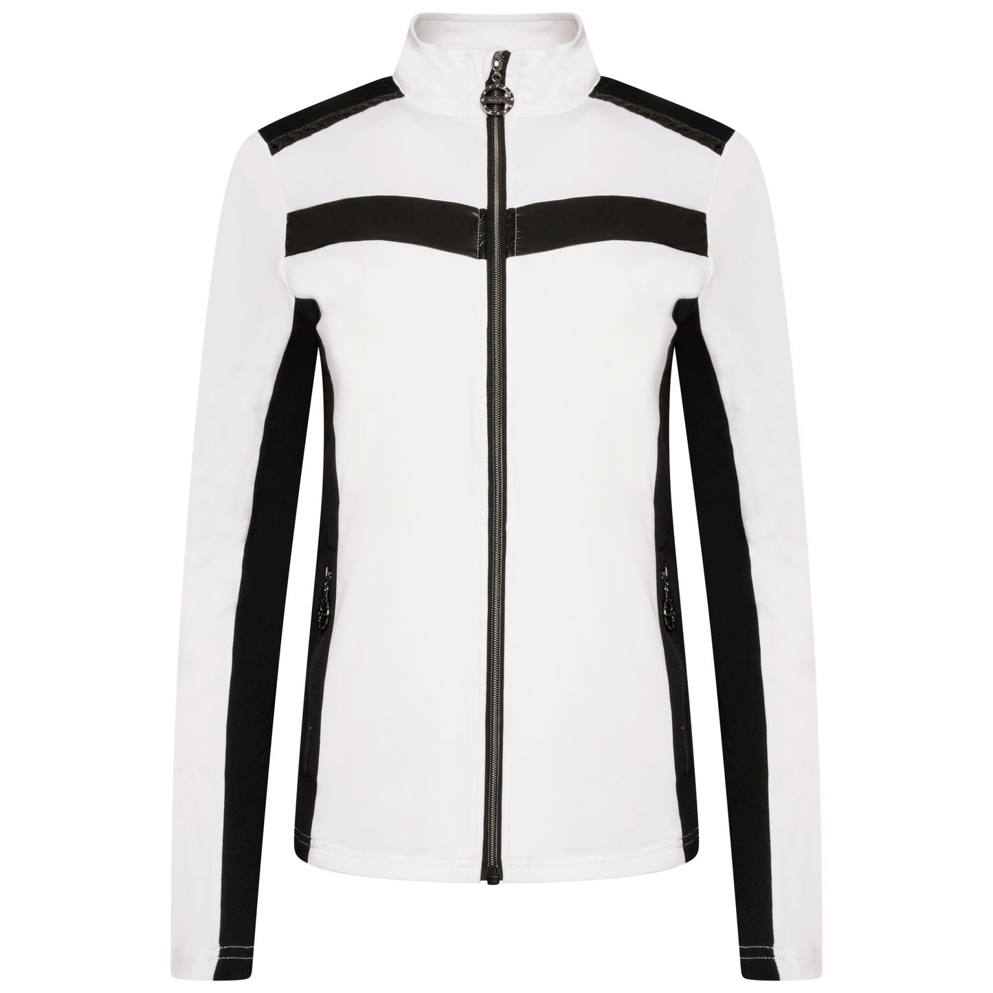White-Black - Front - Dare 2B Womens-Ladies Divinity II Core Stretch Fleece Jacket