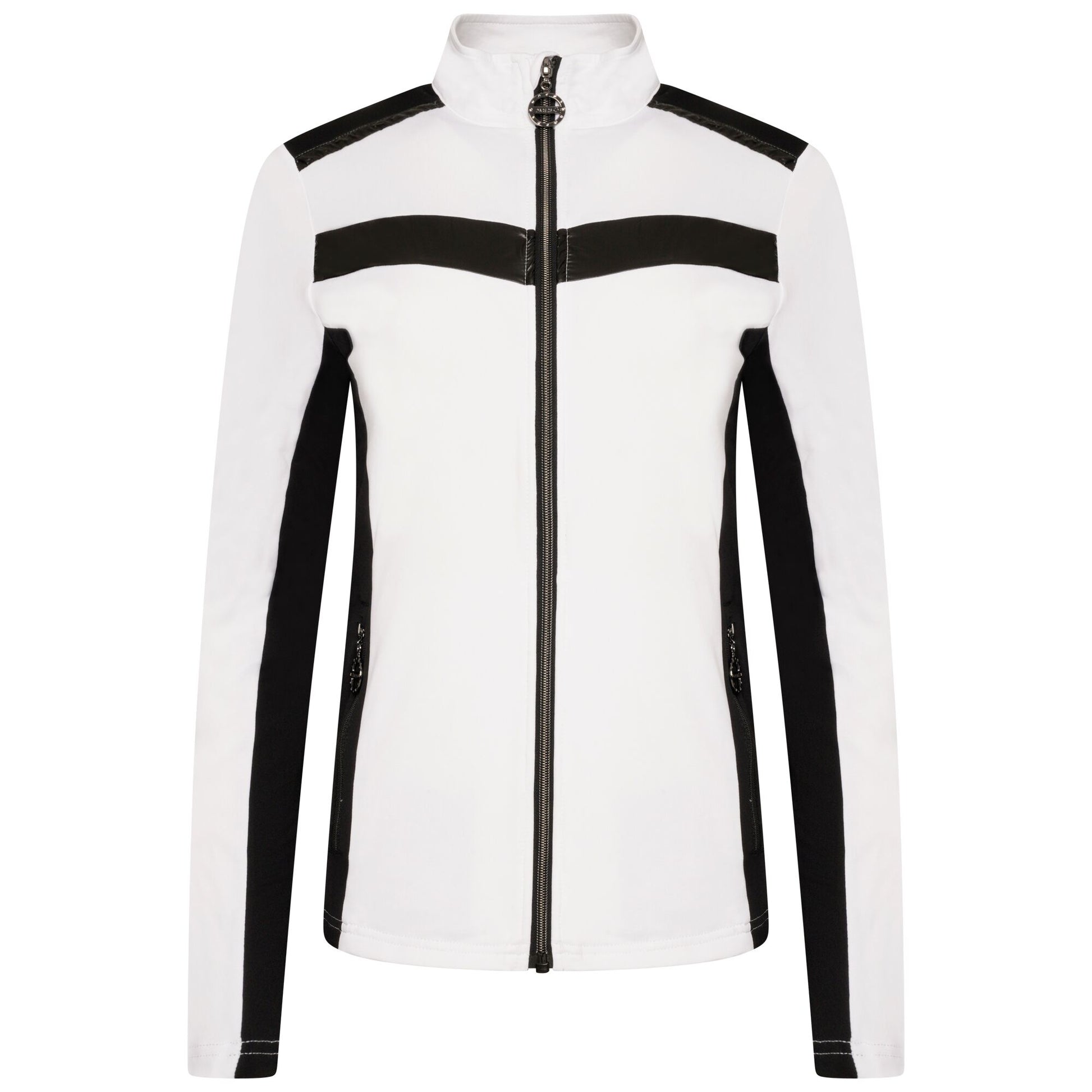 White-Black - Front - Dare 2B Womens-Ladies Divinity II Core Stretch Fleece Jacket