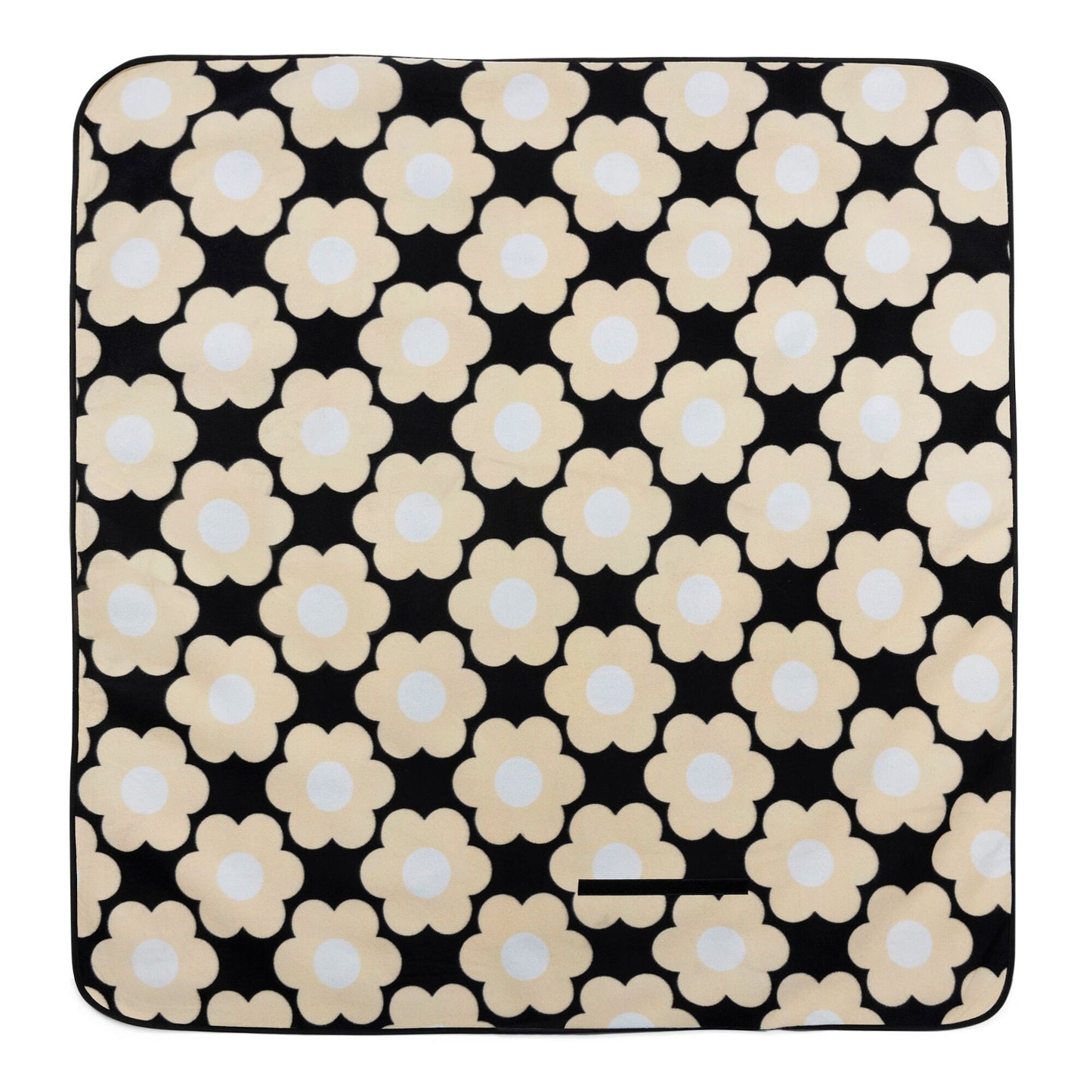 Black - Front - Regatta Orla Kiely Daisy Picnic Blanket
