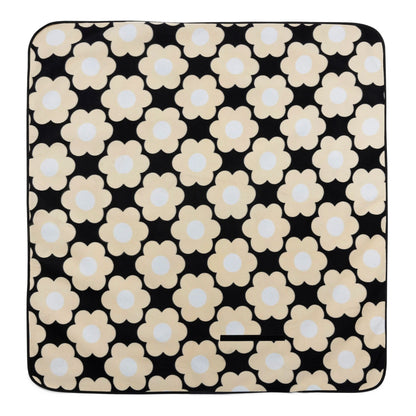 Black - Front - Regatta Orla Kiely Daisy Picnic Blanket