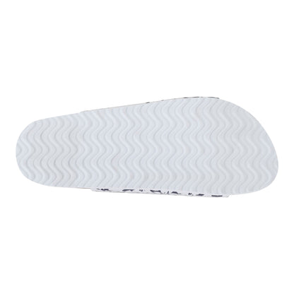 Navy-White - Close up - Regatta Womens-Ladies Mia Double Strap Sandals