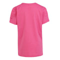 Flamingo Pink - Back - Regatta Childrens-Kids Bosley VII Text T-Shirt