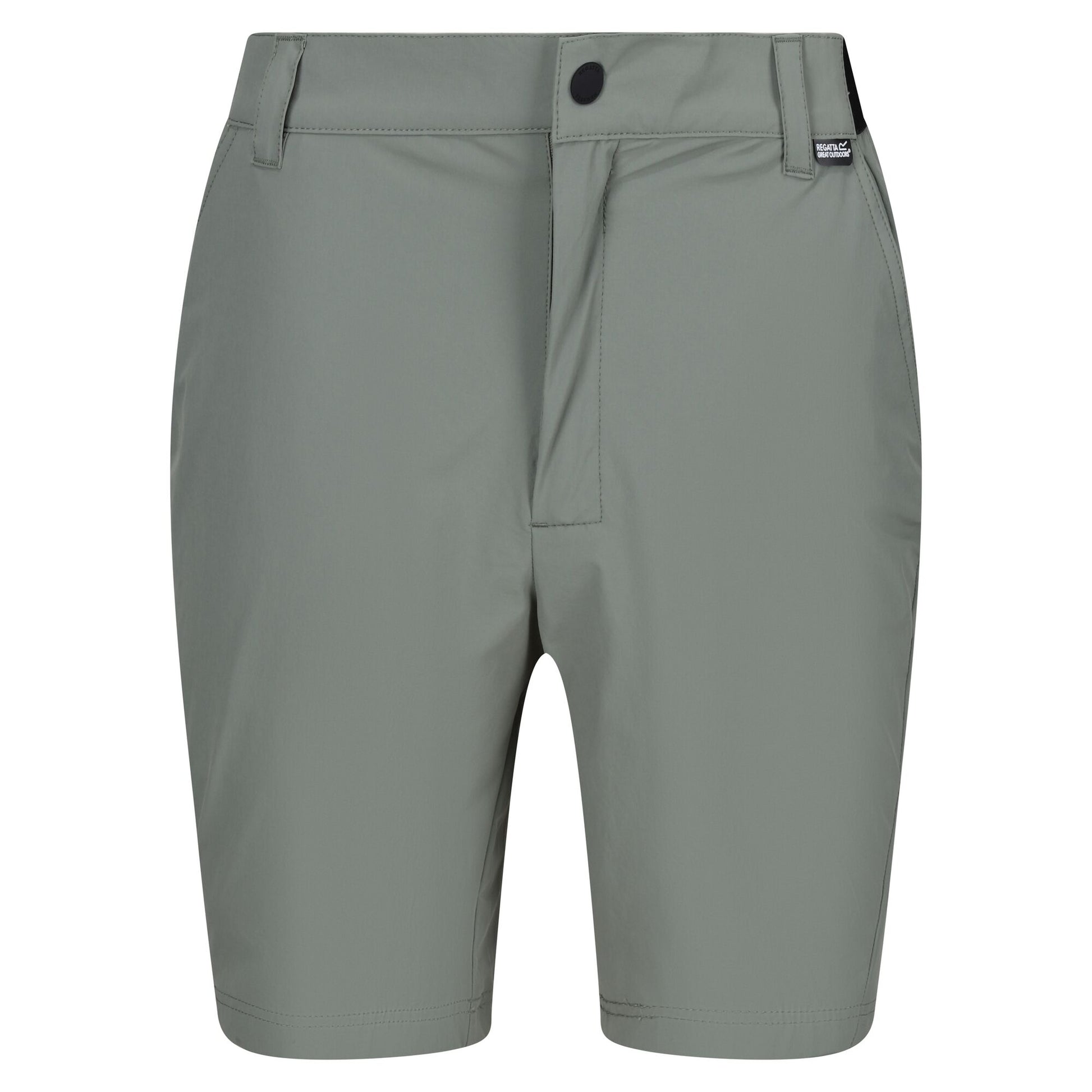 Agave Green - Front - Regatta Mens Travel Light Packaway Shorts