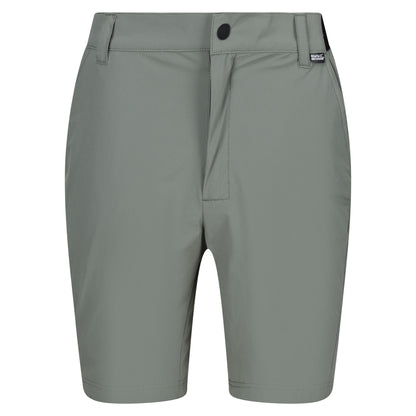 Agave Green - Front - Regatta Mens Travel Light Packaway Shorts