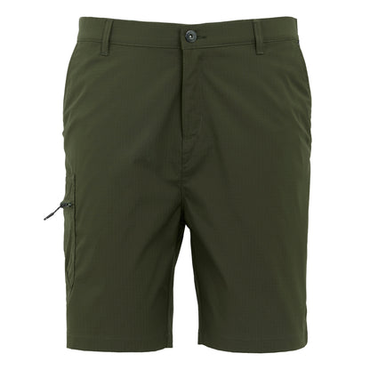 Dark Khaki - Front - Regatta Mens Dalry Multi Pocket Shorts