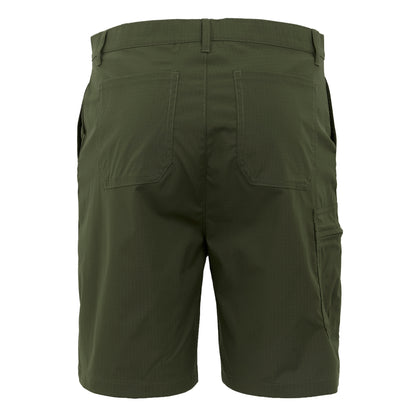 Dark Khaki - Back - Regatta Mens Dalry Multi Pocket Shorts
