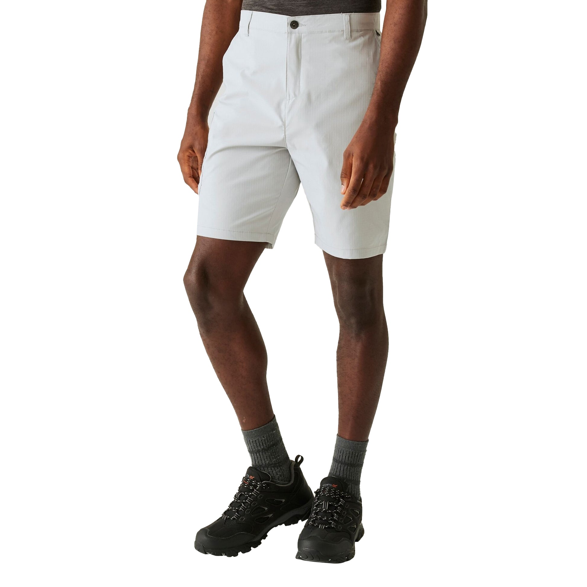 Silver Grey - Lifestyle - Regatta Mens Dalry Multi Pocket Shorts