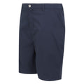 Navy - Side - Regatta Mens Dalry Multi Pocket Shorts