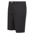 Black - Side - Regatta Mens Dalry Multi Pocket Shorts