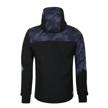 Black - Back - Dare 2B Mens Supernova II Camo Ski Jacket