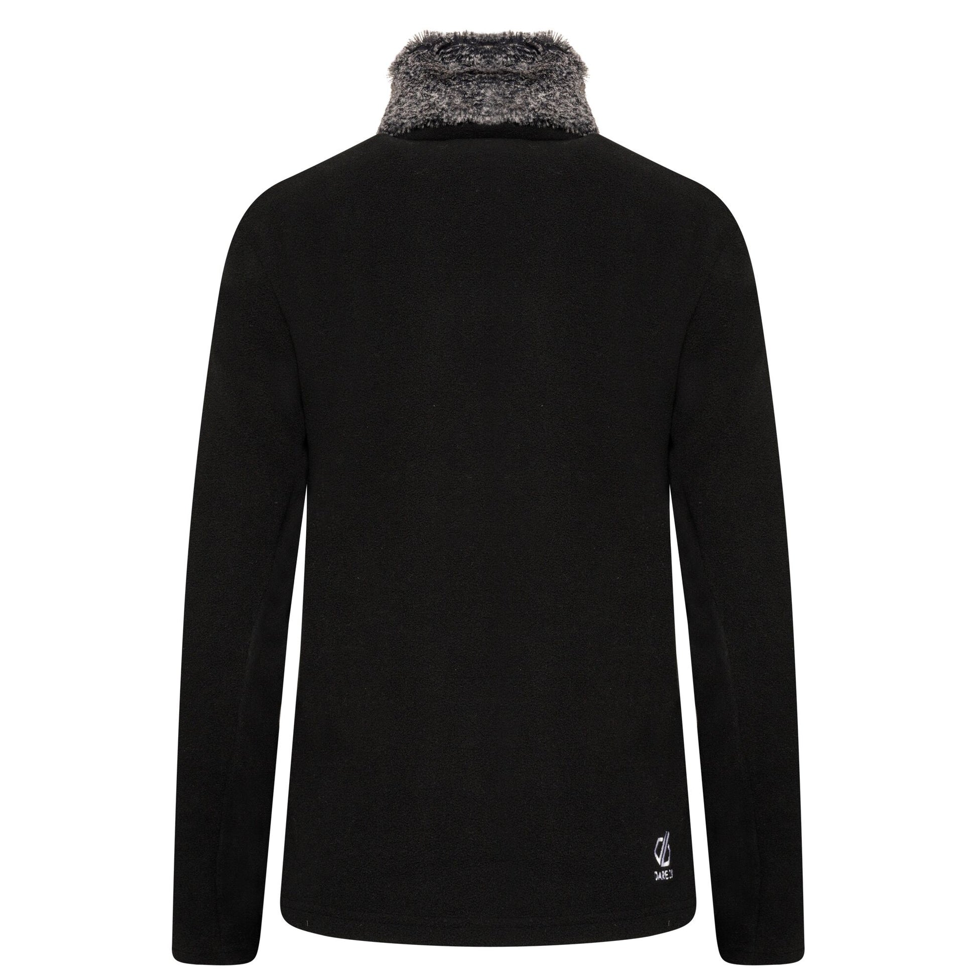 Black - Back - Dare 2B Womens-Ladies Engross II Full Zip Sweatshirt