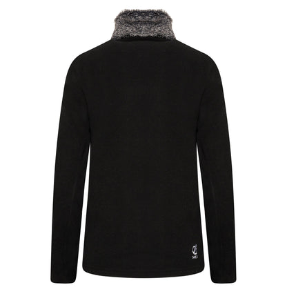 Black - Back - Dare 2B Womens-Ladies Engross II Full Zip Sweatshirt