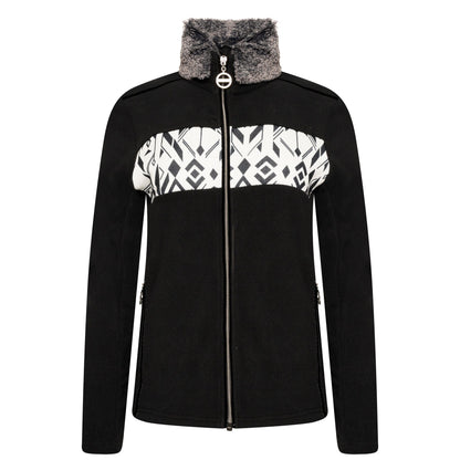 Black - Front - Dare 2B Womens-Ladies Engross II Full Zip Sweatshirt