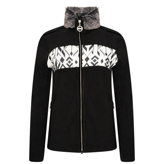 Black - Front - Dare 2B Womens-Ladies Engross II Full Zip Sweatshirt