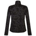 Black-White - Back - Dare 2B Womens-Ladies Glades Graffiti Jacket