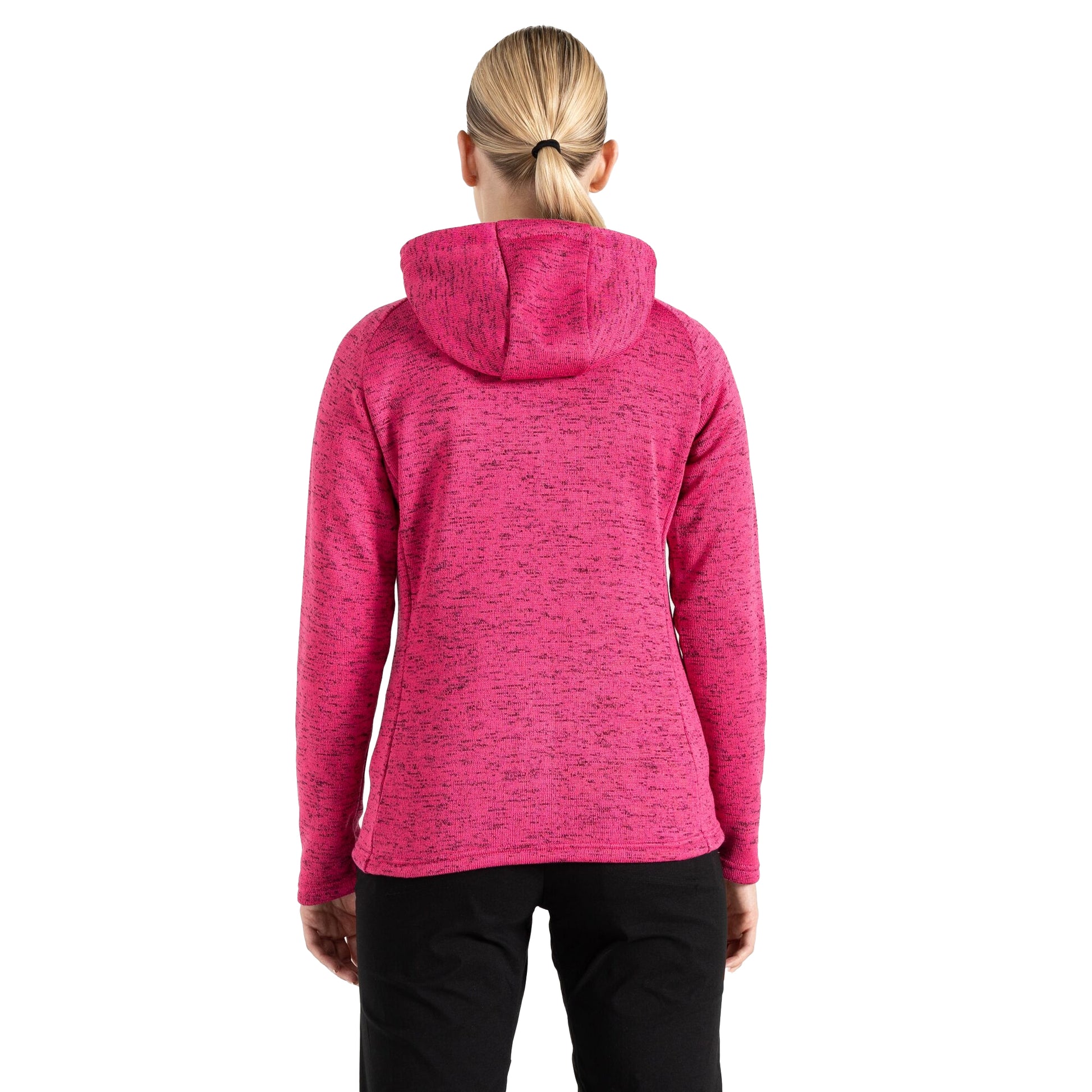 Pure Pink - Back - Dare 2B Womens-Ladies Marl Fleece Jacket