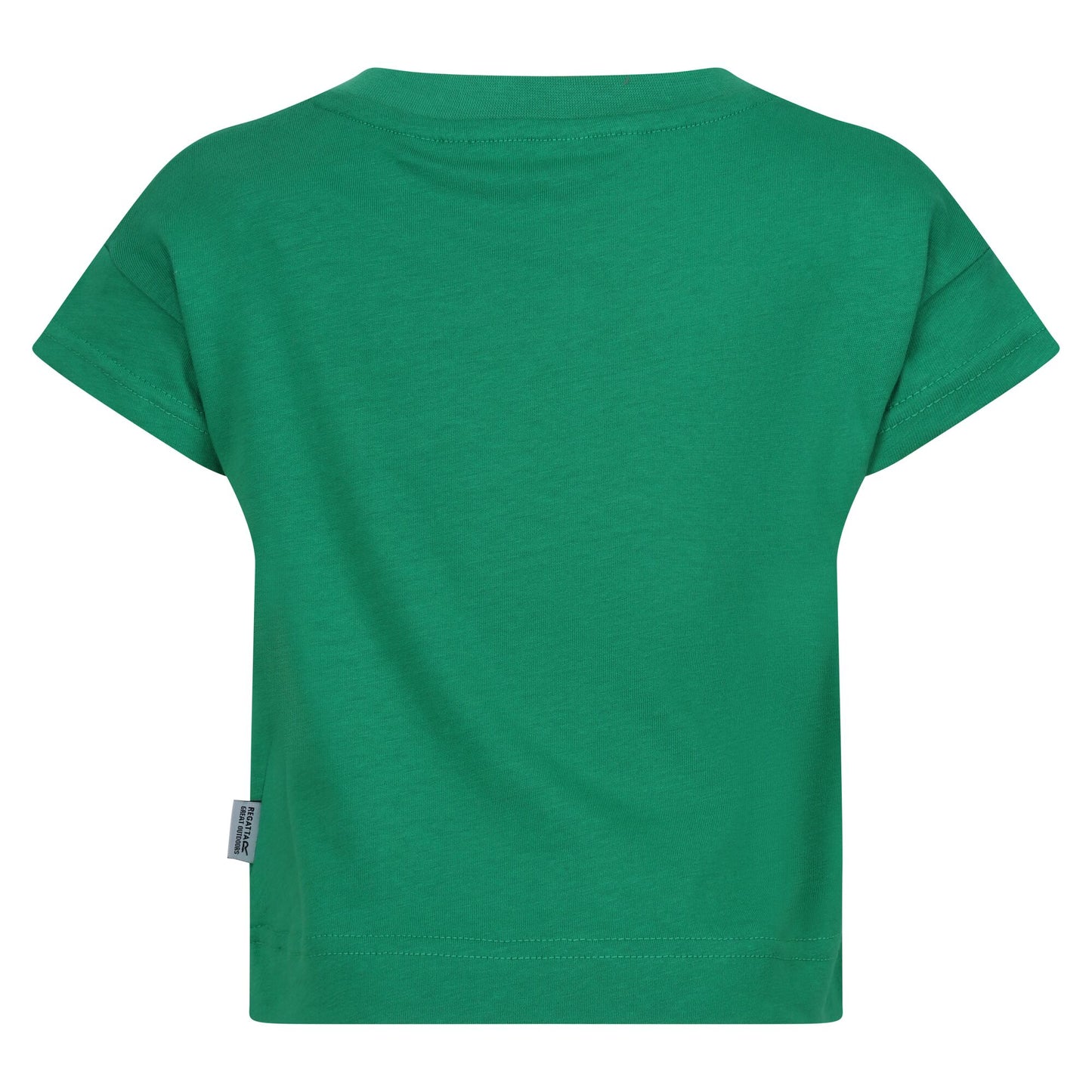 Jellybean Green - Back - Regatta Childrens-Kids Stompy The Dinosaur T-Shirt