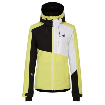 Yellow Plum-Black - Front - Dare 2B Womens-Ladies Chute Ski Jacket