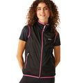 Black-Flamingo Pink - Lifestyle - Regatta Womens-Ladies Body Warmer