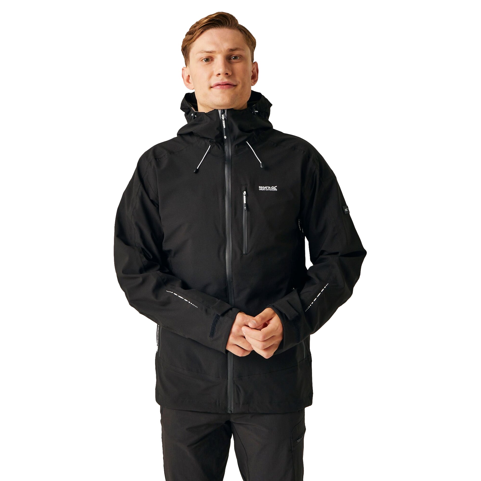 Black - Lifestyle - Regatta Mens Okara Waterproof Jacket