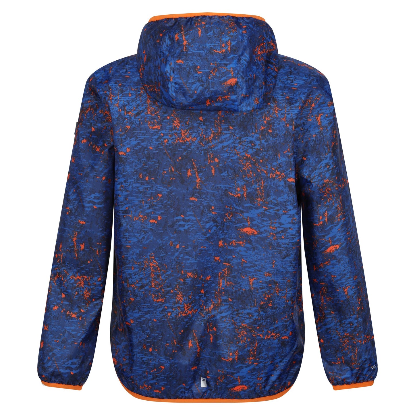 New Royal - Back - Regatta Childrens-Kids Scratch Packaway Waterproof Jacket