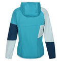 Tahoe Blue-Bleached Aqua - Back - Regatta Womens-Ladies Tarvos VI Waterproof Jacket