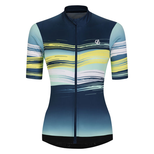Mint Green - Front - Dare 2B Womens-Ladies Stimulus Paint AEP Jersey