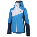 Swedish Blue-Moonlight Denim - Side - Dare 2B Womens-Ladies Excalibar Ski Jacket