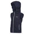 Navy - Side - Regatta Childrens-Kids Acidity II Body Warmer